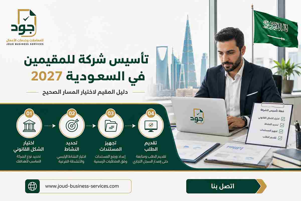 تأسيس شركة للمقيمين في السعودية 2027